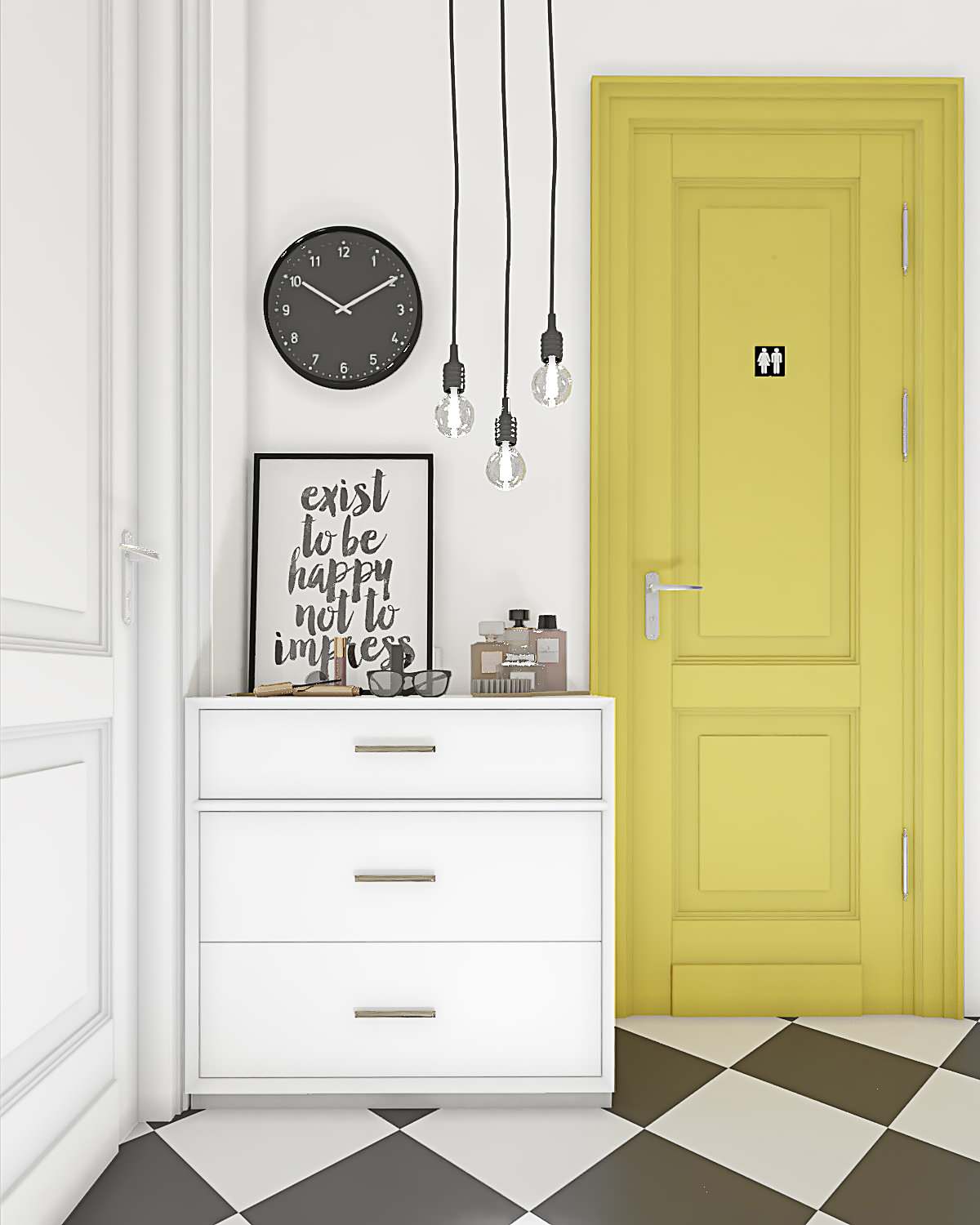 Обложка проекта: Студия 34 кв.м, г.Воронеж, "Капля Желтого"