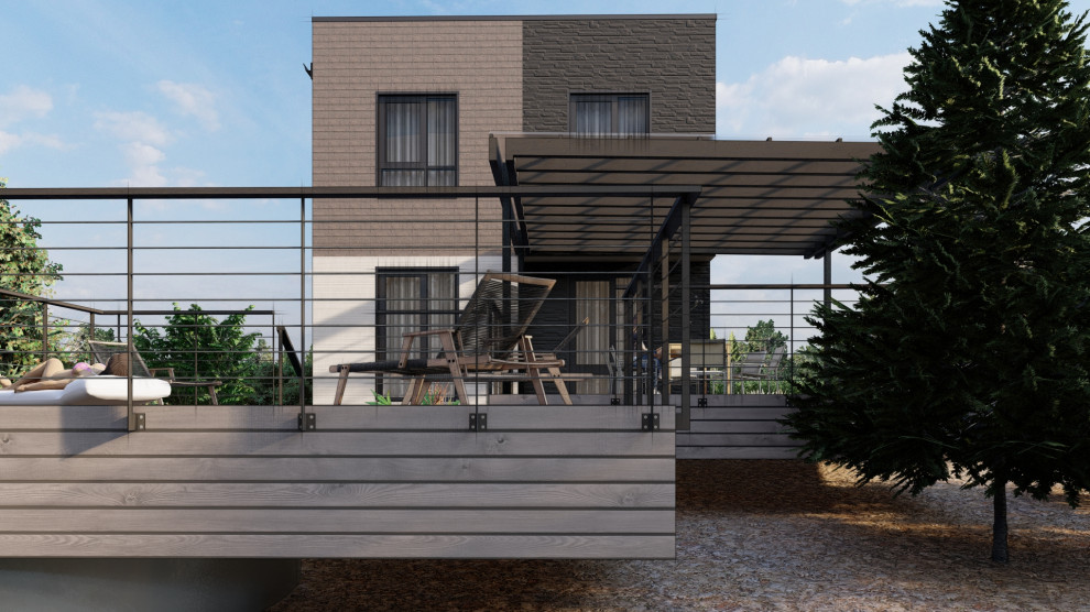 Благоустройство участка в коттеджном поселке Литл Токио, г. Казань