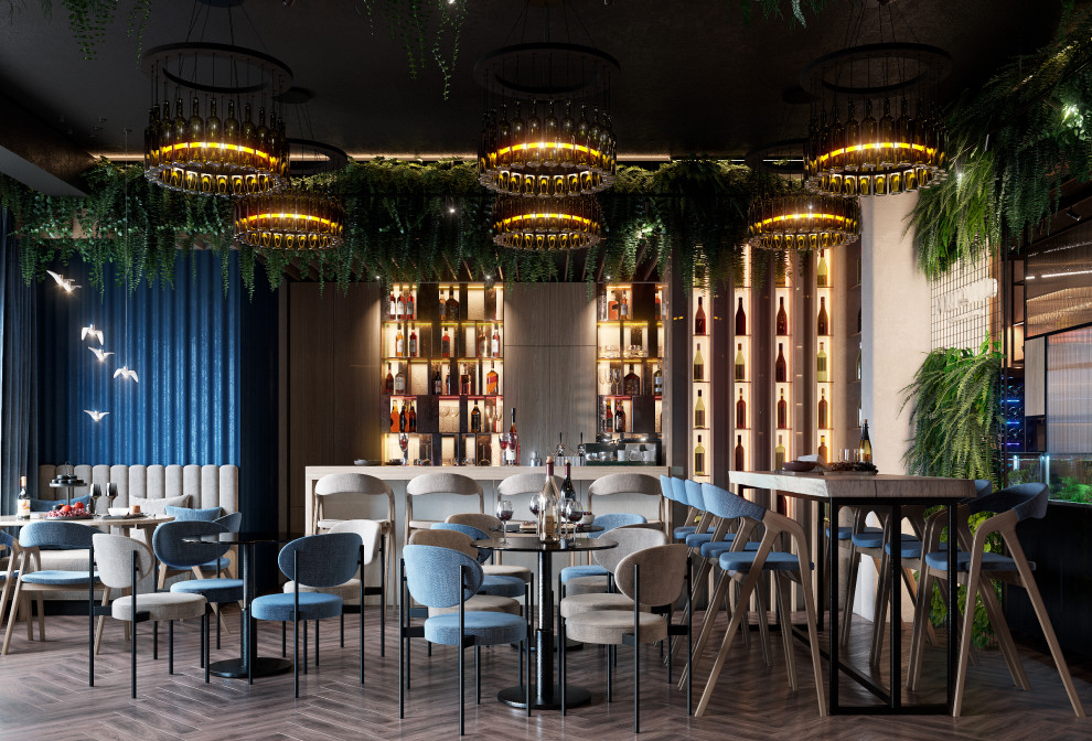 Дизайн ресторана у реки