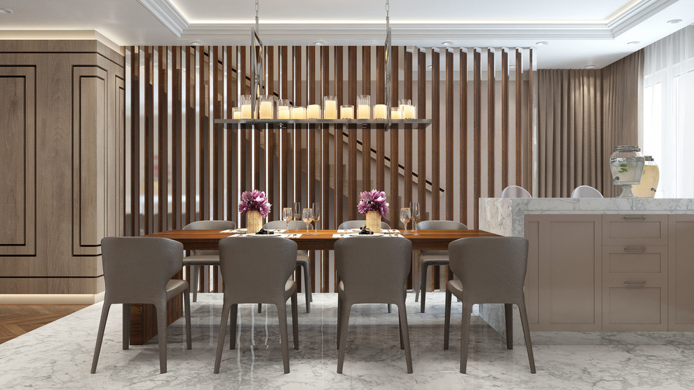 Кухня / Таунхаус / Современный интерьер