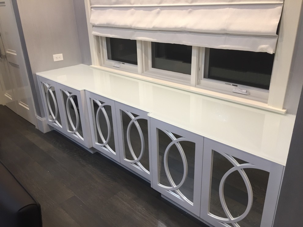 Backpainted glass table top