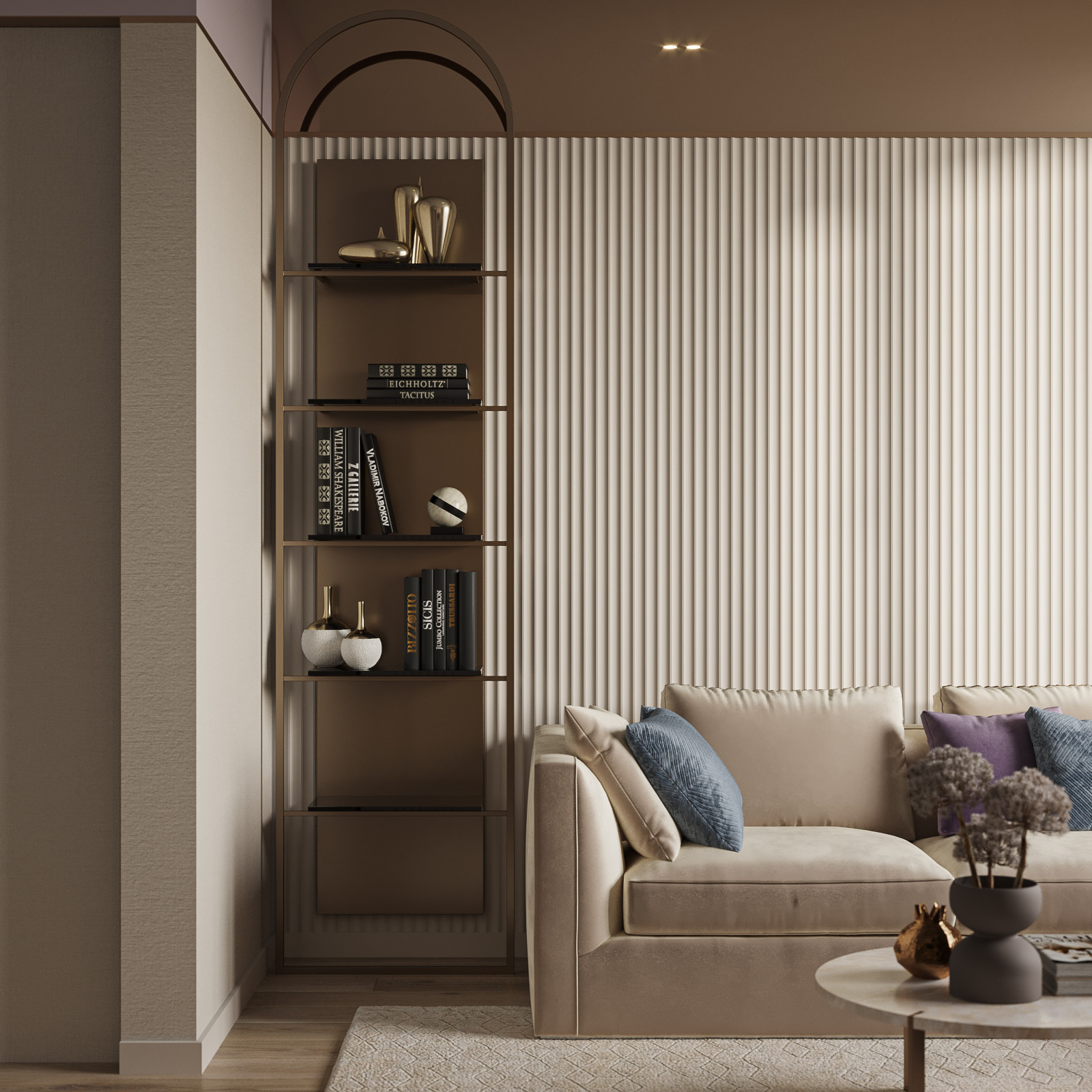 Zefir. Дизайн-проект квартиры, 60 кв.м