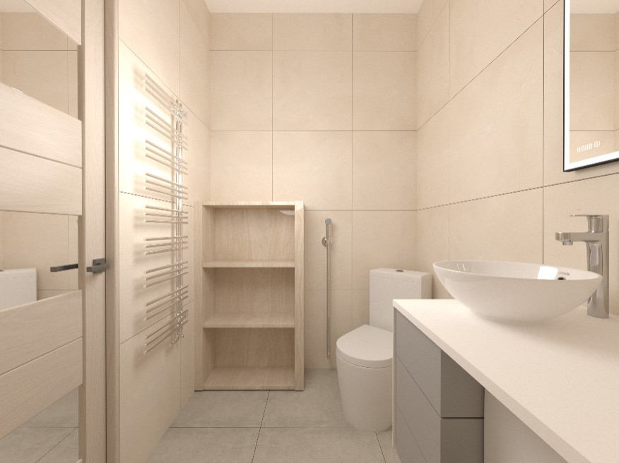 Обложка проекта: Дизайн и ремонт однокомнатной квартиры (м. Котельники)