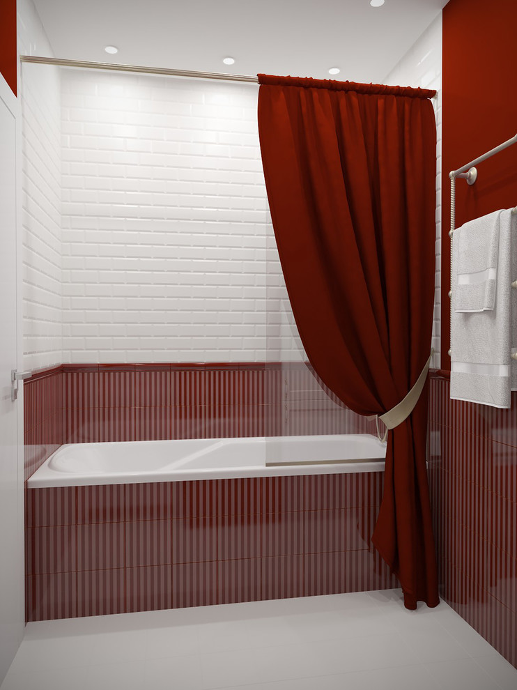 Обложка проекта: Теплая квартира со спальней без окна