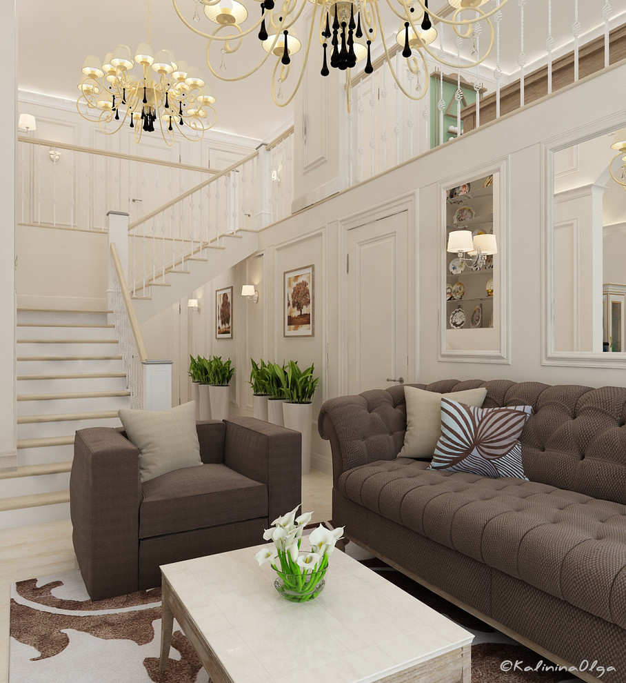 Двухуровневая квартира в Москве