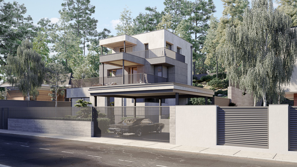 Дом в деревне Порошкино