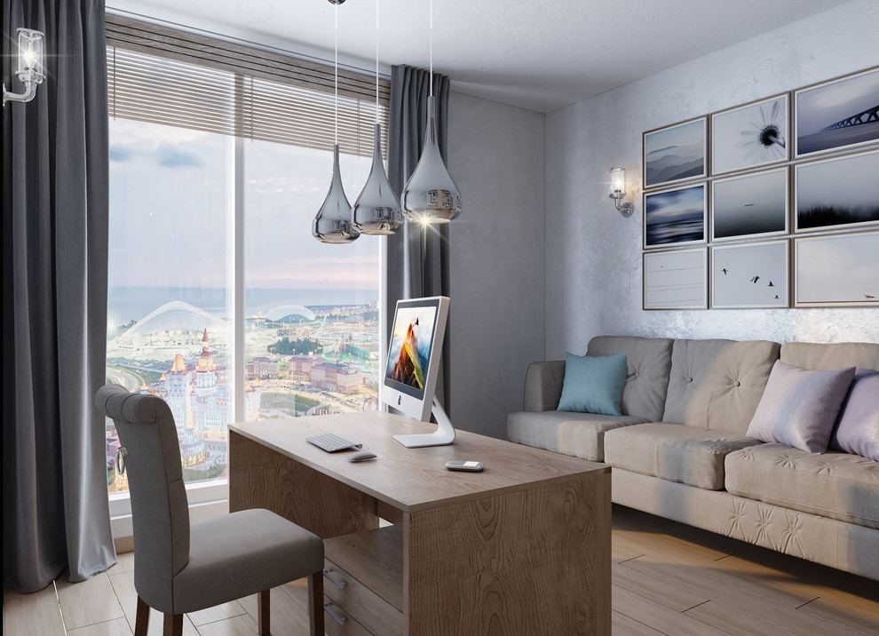 кабинет в скандинавском стиле