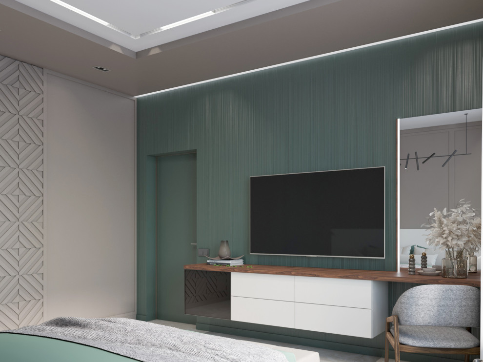 Спальная в частом доме