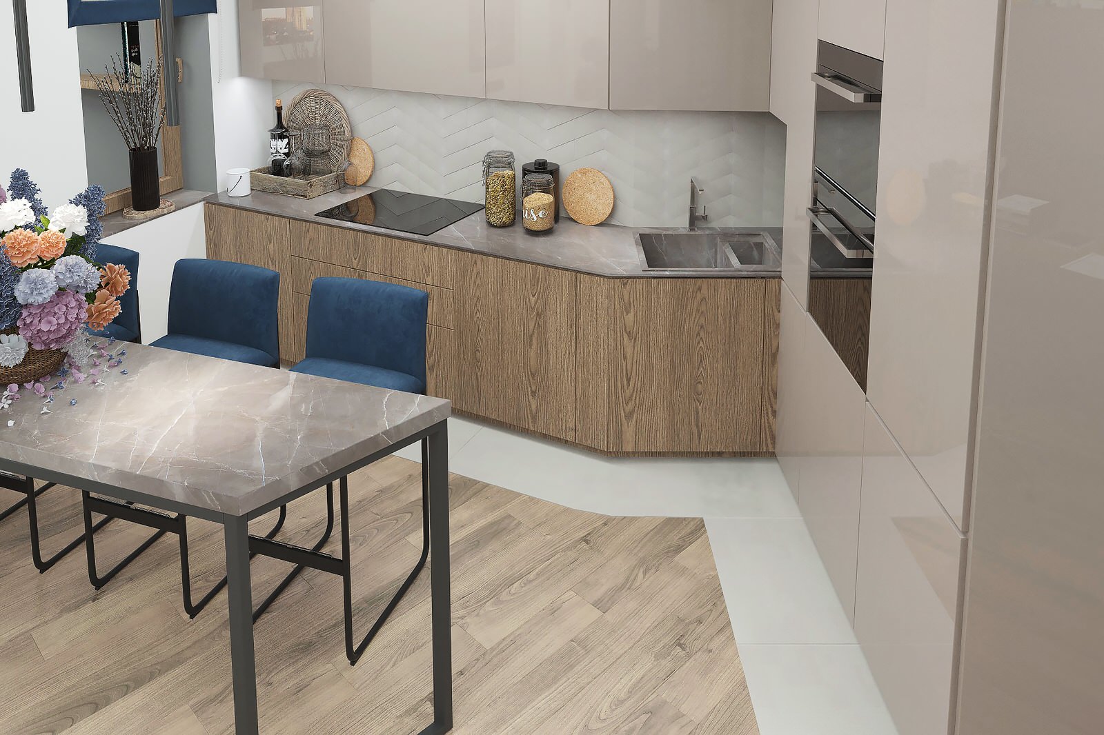 Квартира 57м2 для молодого парня