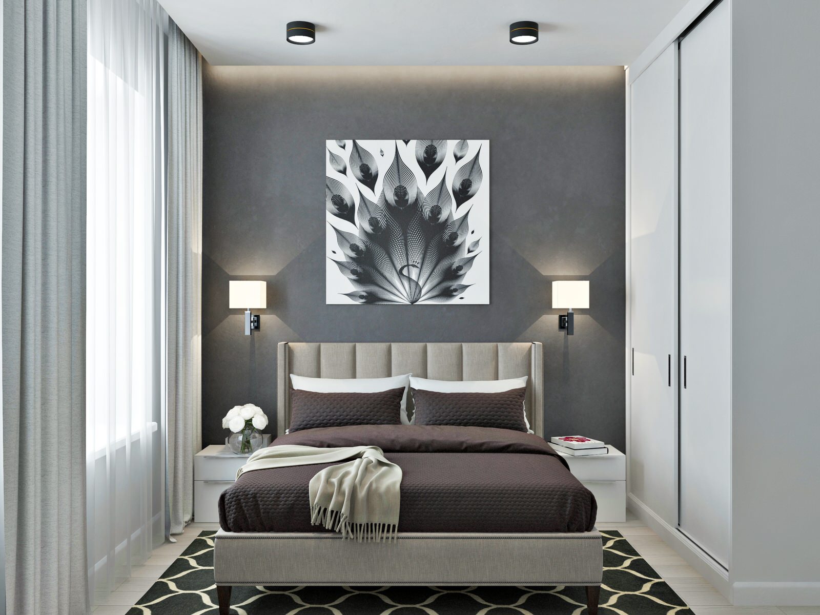 Минималистичная квартира в Подмосковье, г. Видное.