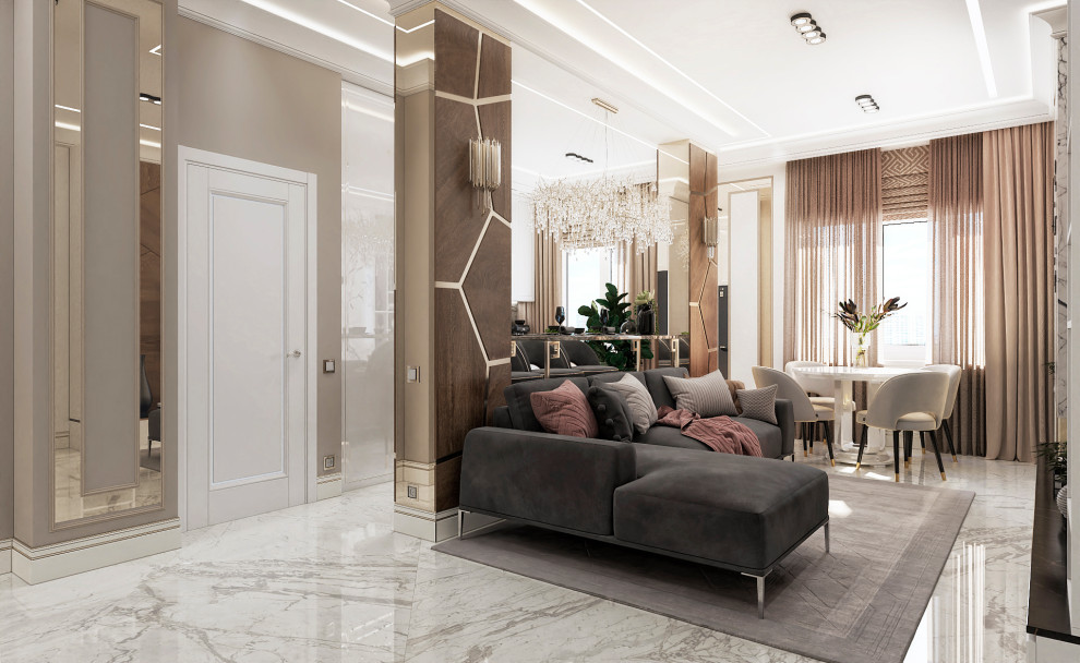 Обложка проекта: Квартира в новостройке от ИНСТЕП