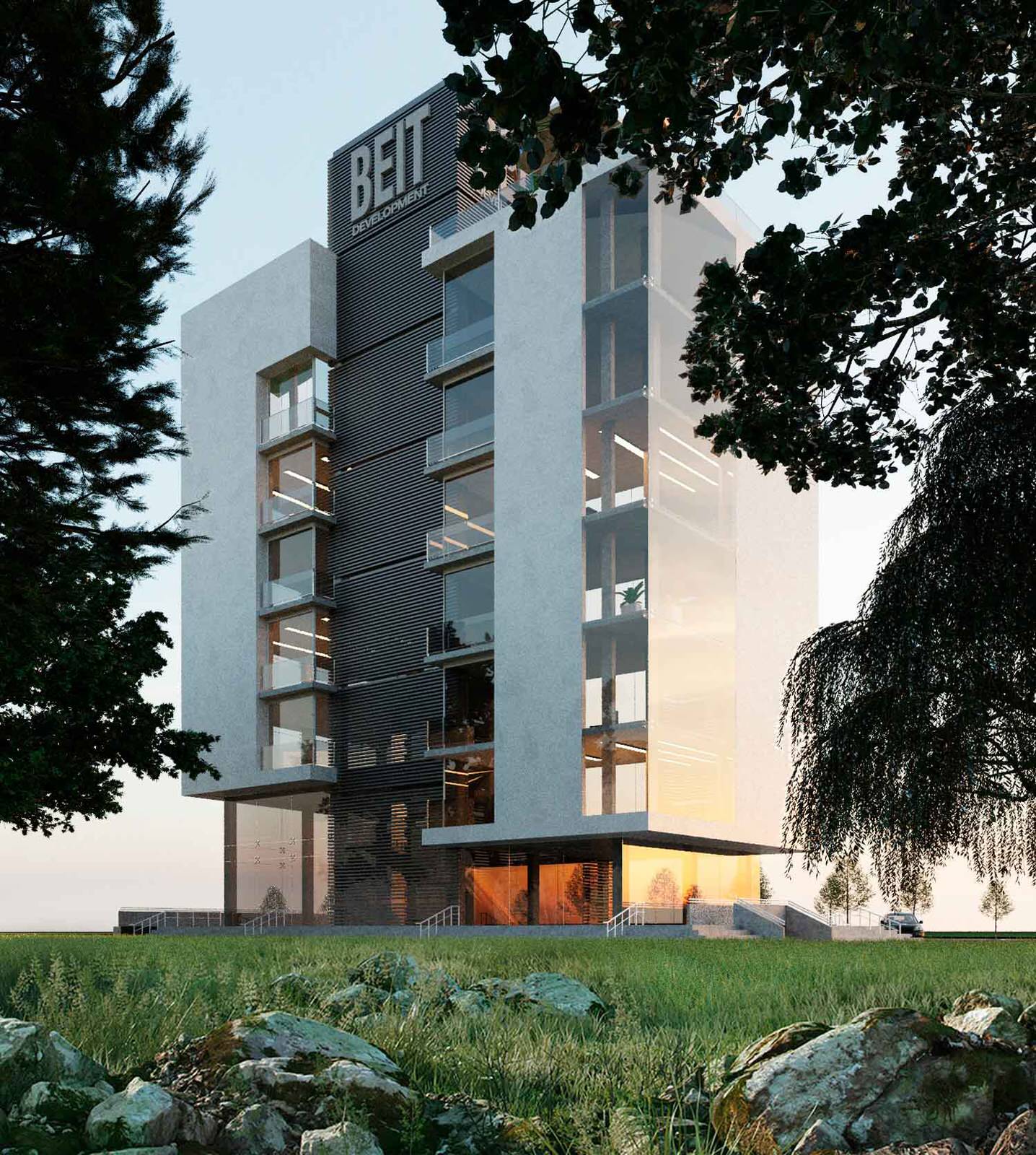 Обложка проекта: Офис строительной компании «BEIT Development”.