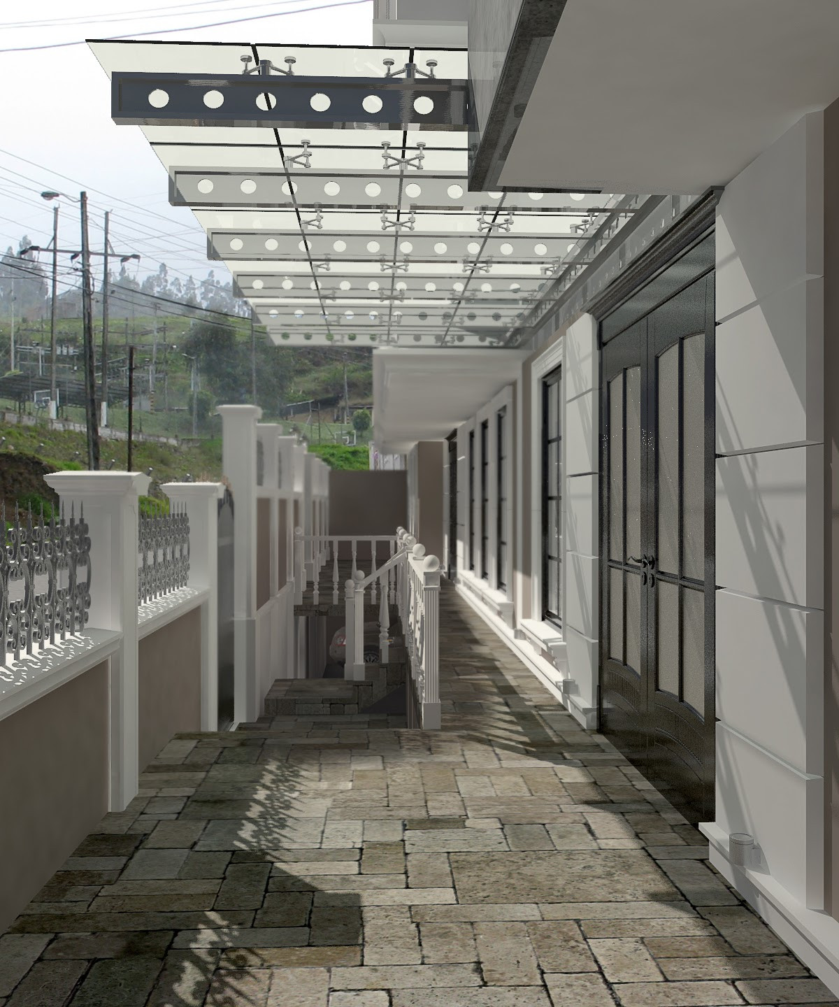 Обложка проекта: Edificio multifamiliar "ROMA", Calle Roma, Loja-Ecuador