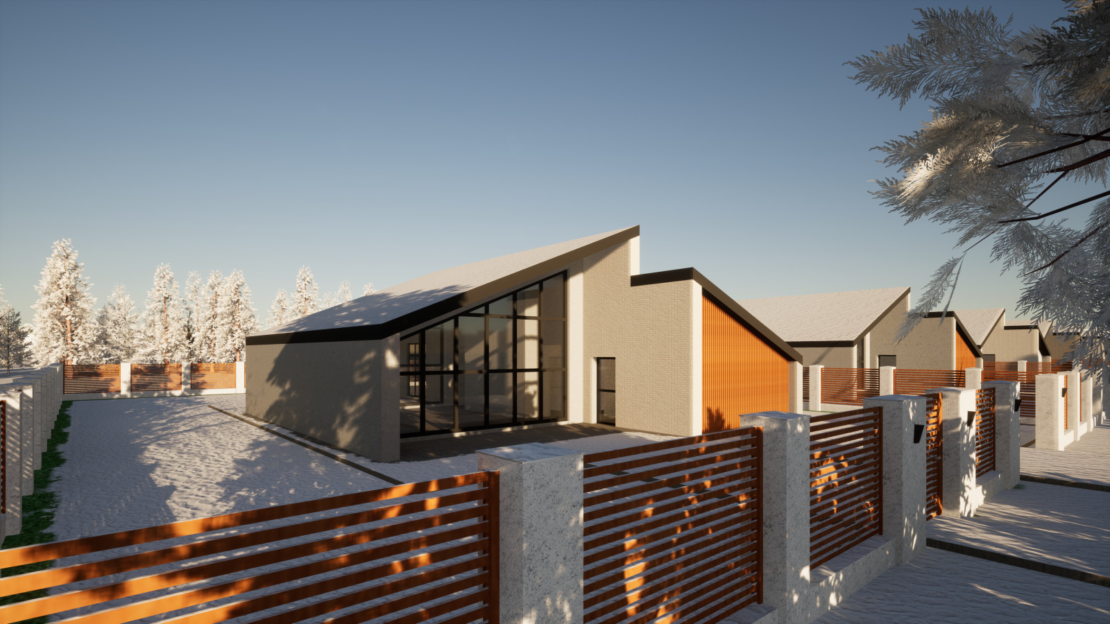 Обложка проекта: Барнхаус в газобетоне