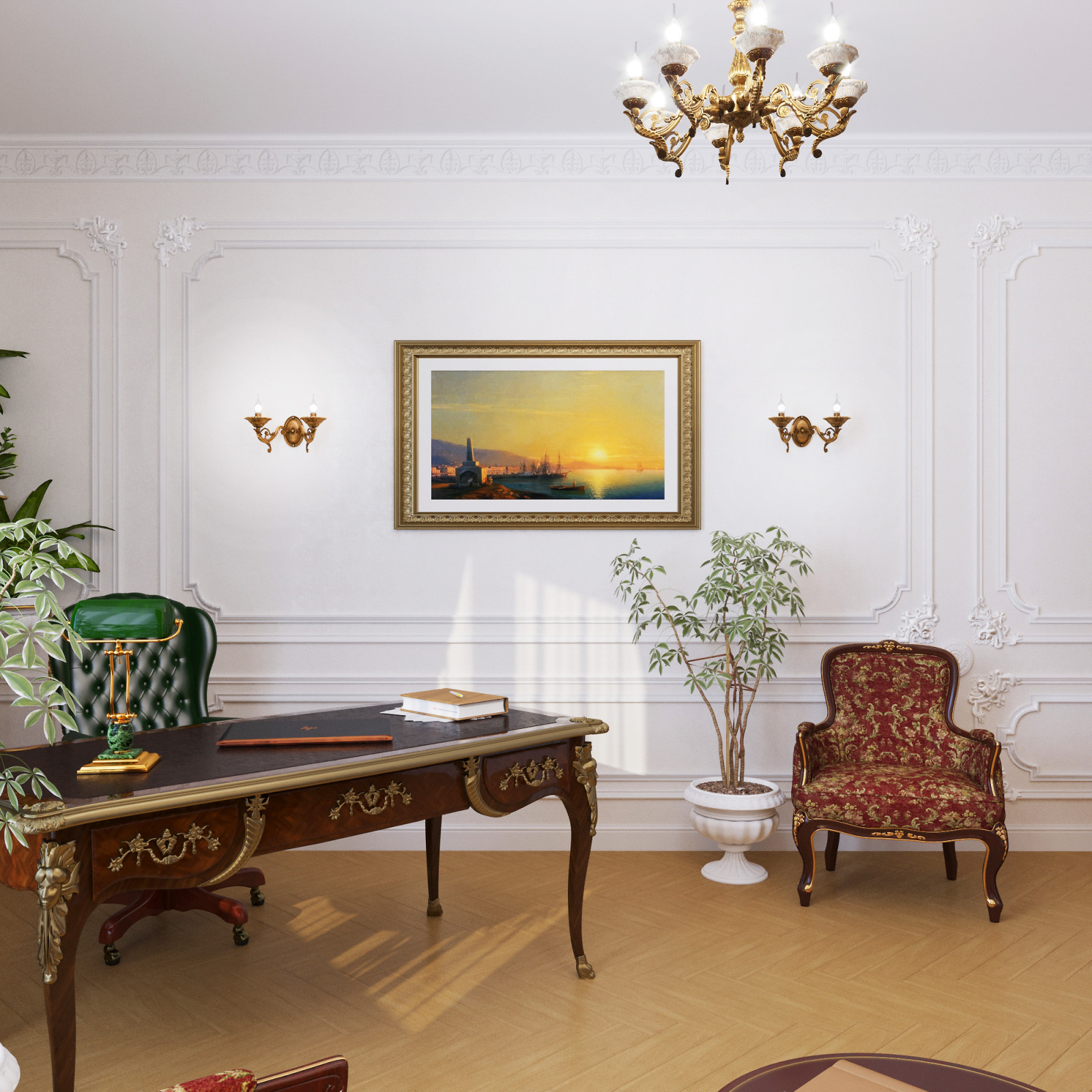 КВАРТИРА В КЛАССИЧЕСКОМ СТИЛЕ