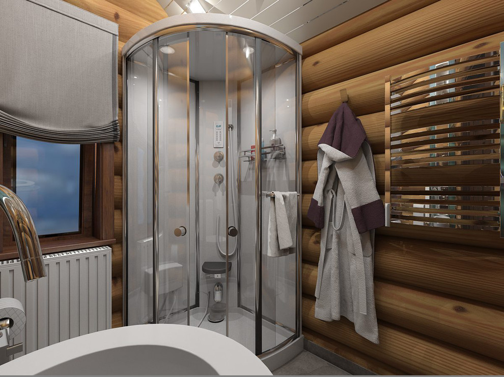 Интерьер деревянного дома