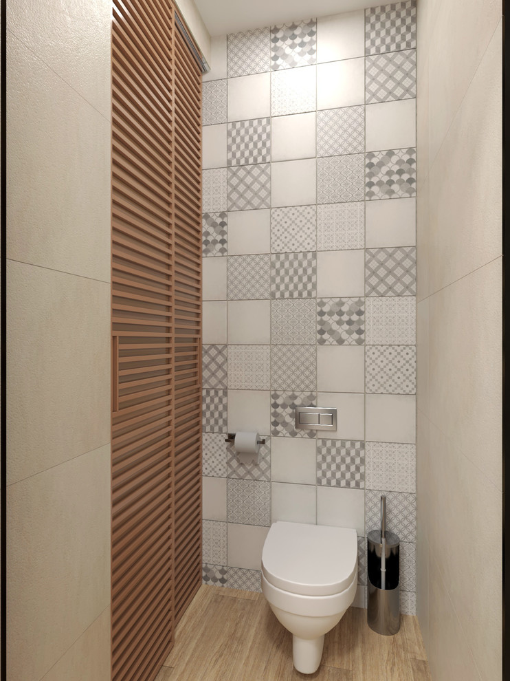 Проект кухни гостиной и санузла в Академ Риверсайд