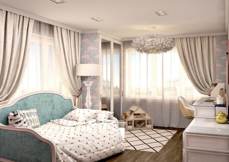 Дизайн-проект 4-х комнатной квартиры в Уфе 100 кв.м.