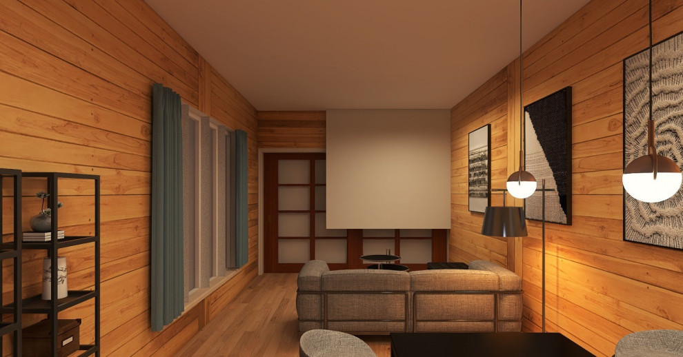 Расстановка мебели в летней кухне