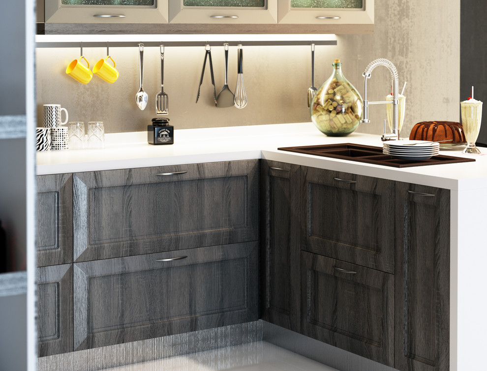 Обложка проекта: 3D-моделирование и визуализация кухонь для каталога