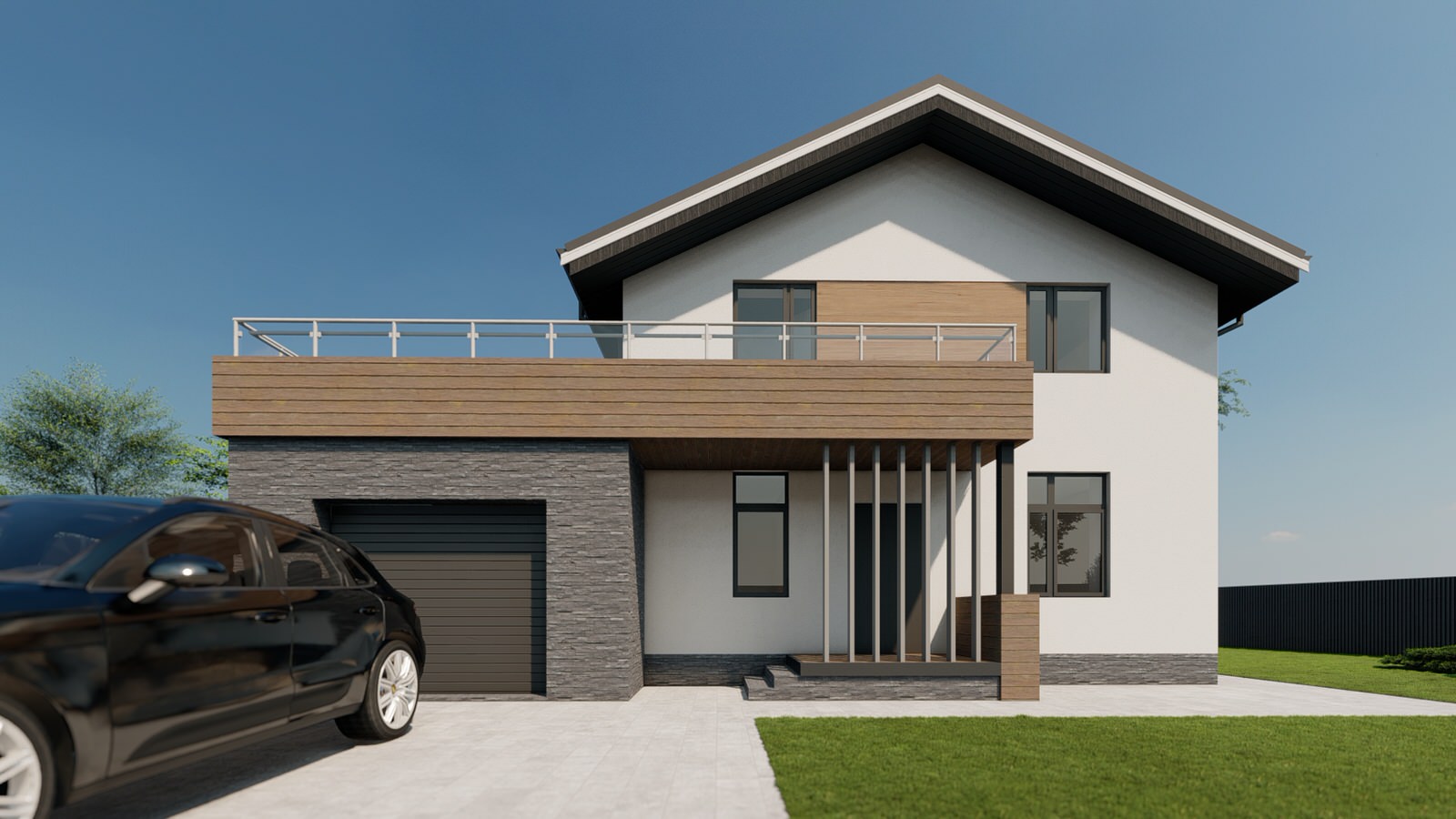 Проект корректировки типового жилого дома