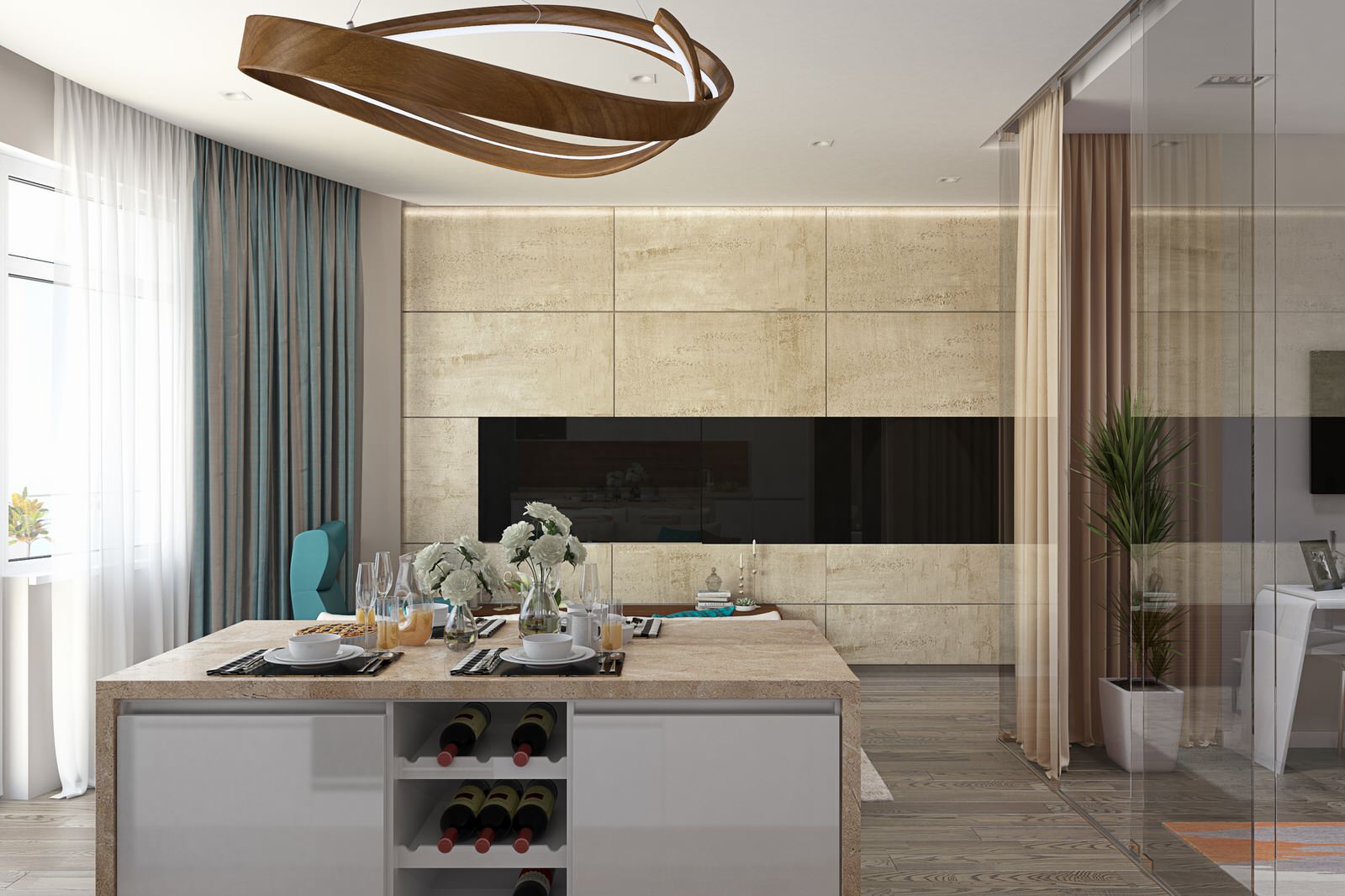 Апартаменты в Гурзуфе