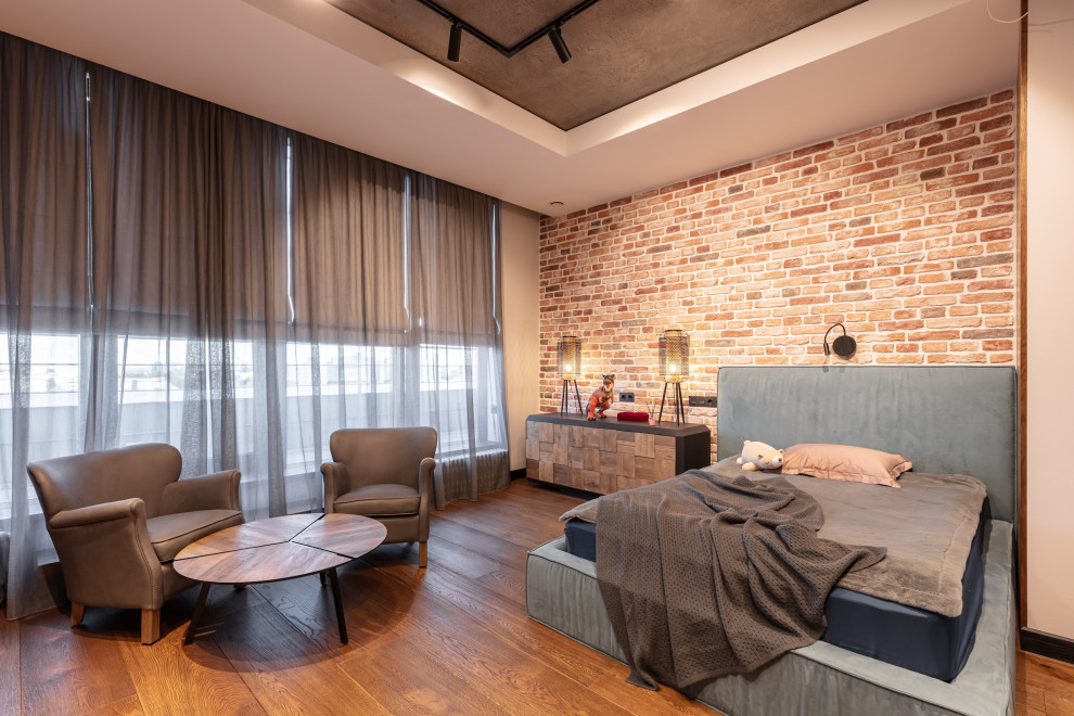 Пентхаус в стиле лофт реализация