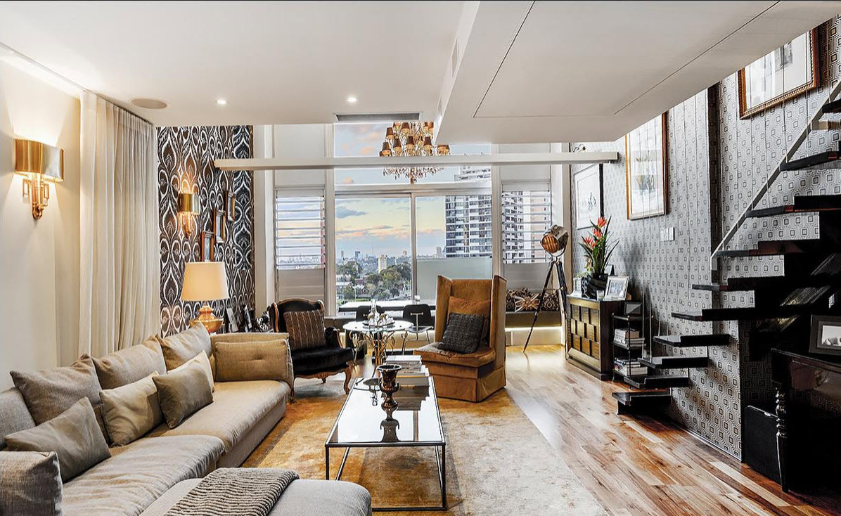 Обложка проекта: Эксцентричный интерьер