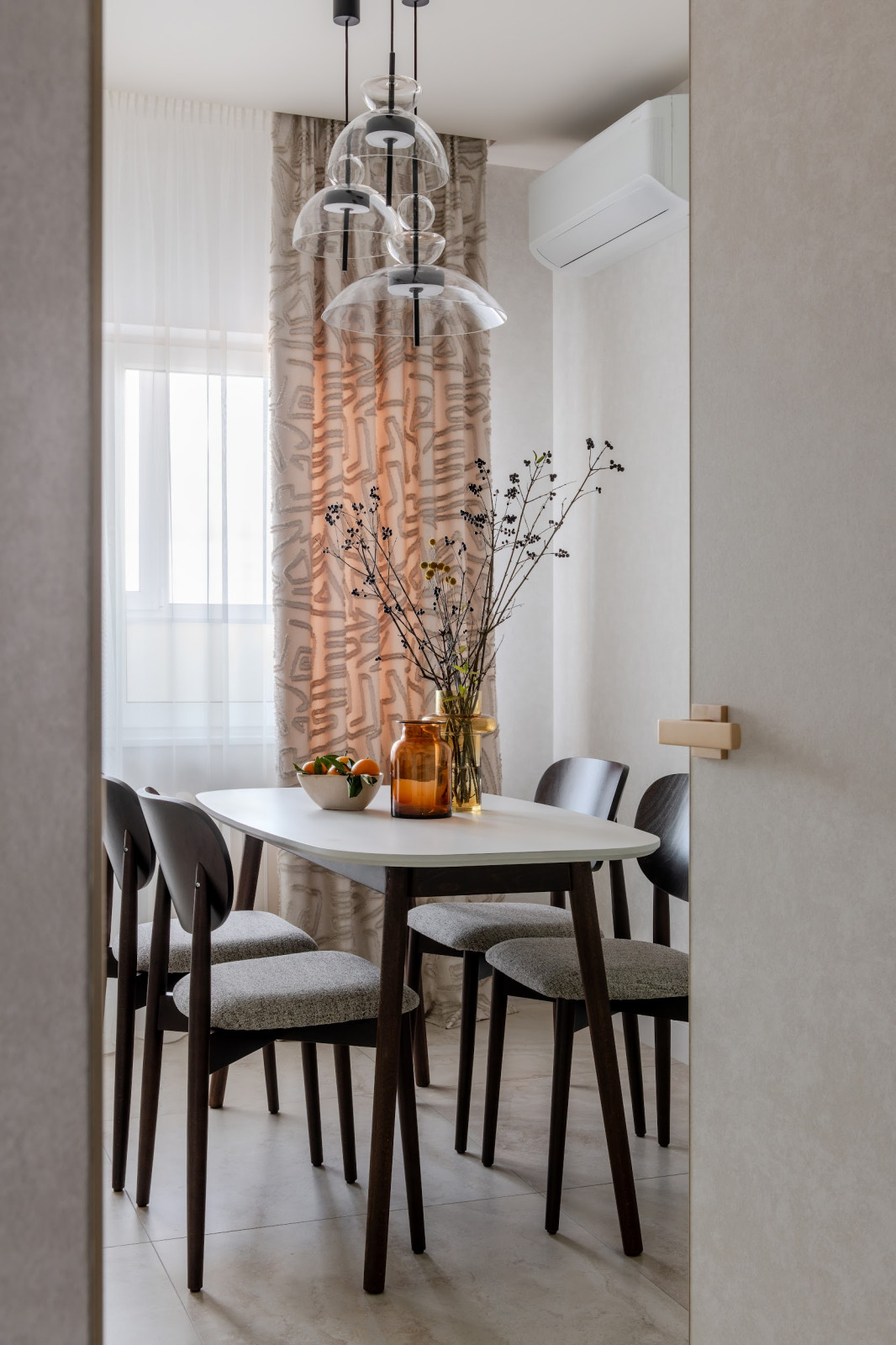 Реализованный проект квартиры "Фисташка"