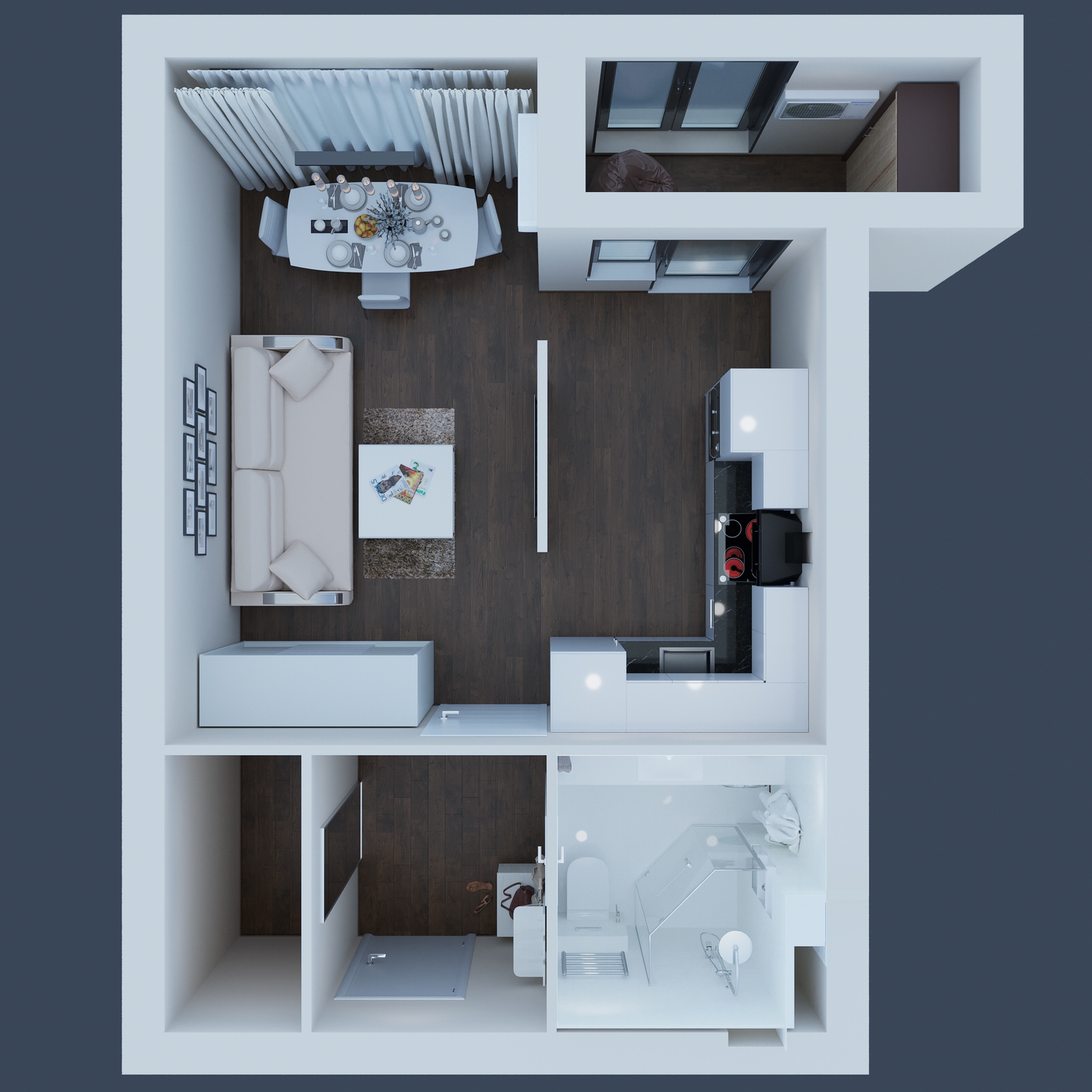 Проект в ЖК Фили Град