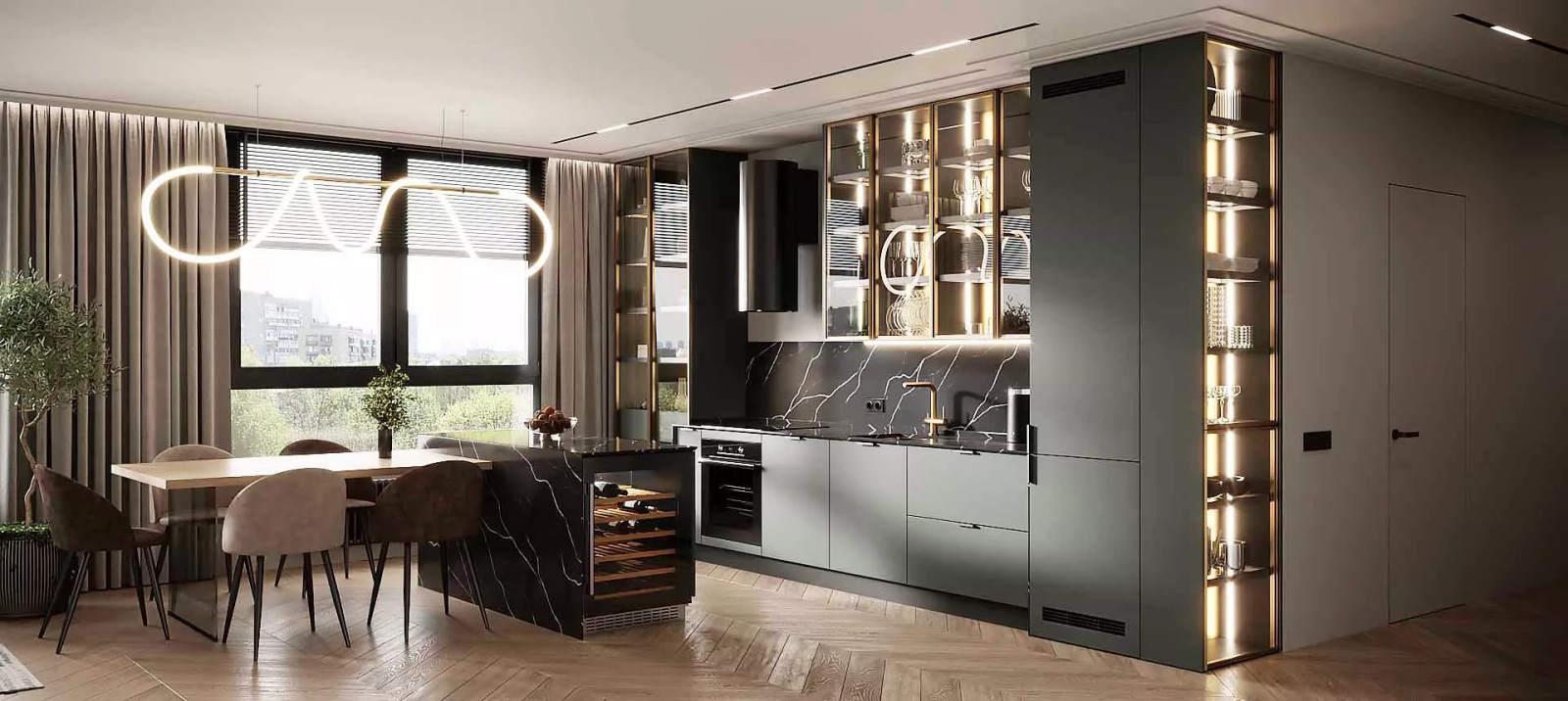 Обложка проекта: Кухонный гарнитур Маттео 19