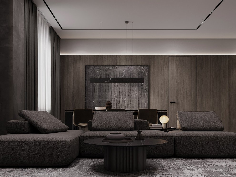 Обложка проекта: Квартира в центре Москвы 90 кв.м.