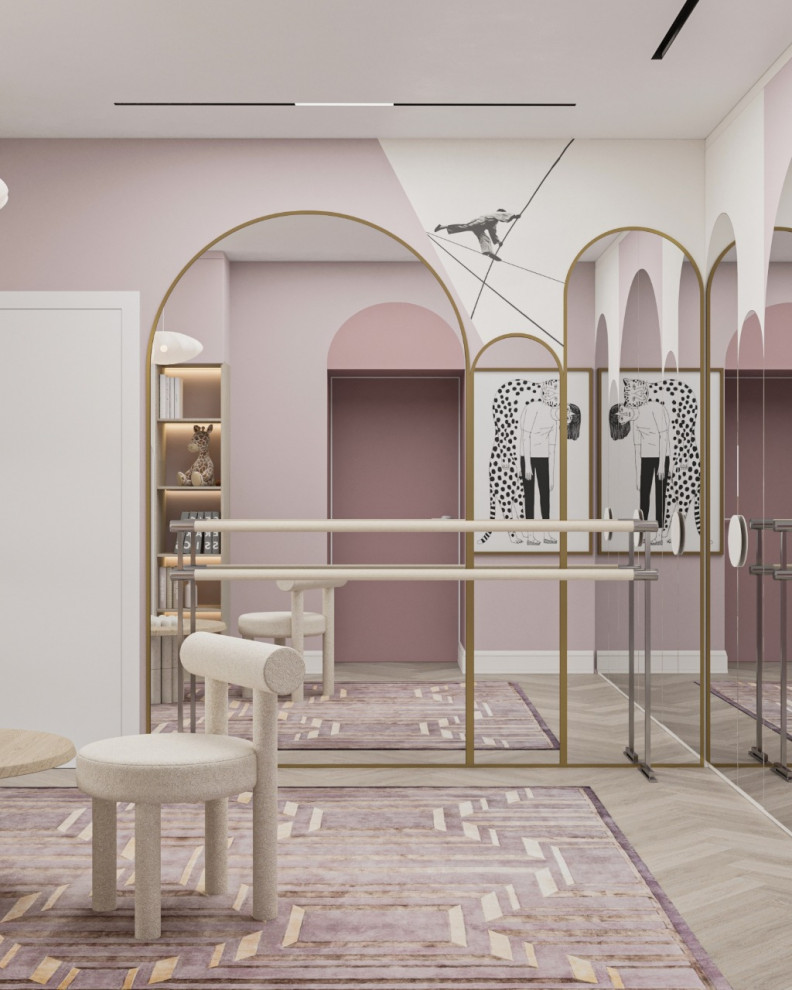 Gentle girl's bedroom