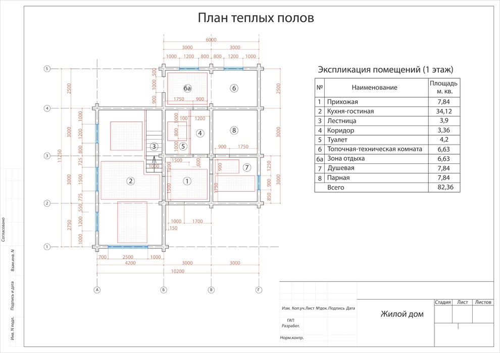 Проект загородного дома в Рязанской области