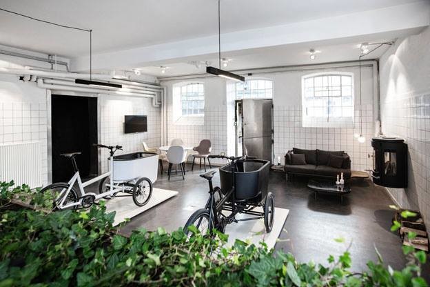 Массивная доска Junckers Блэк Вельвет в Butchers & Bicycles