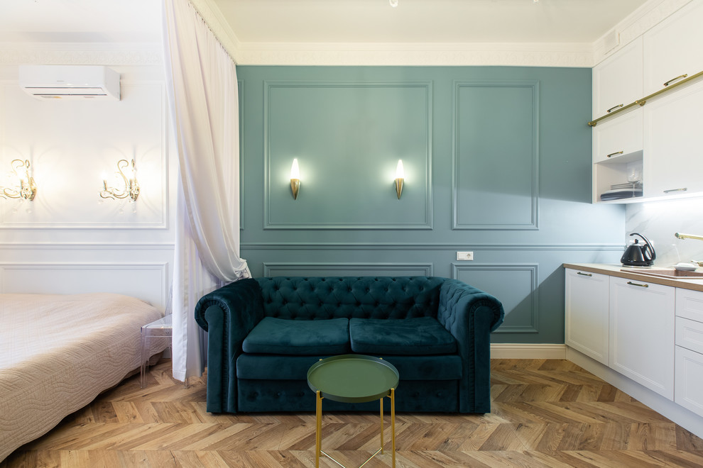 Апартамент на Ходынке в современном британском стиле