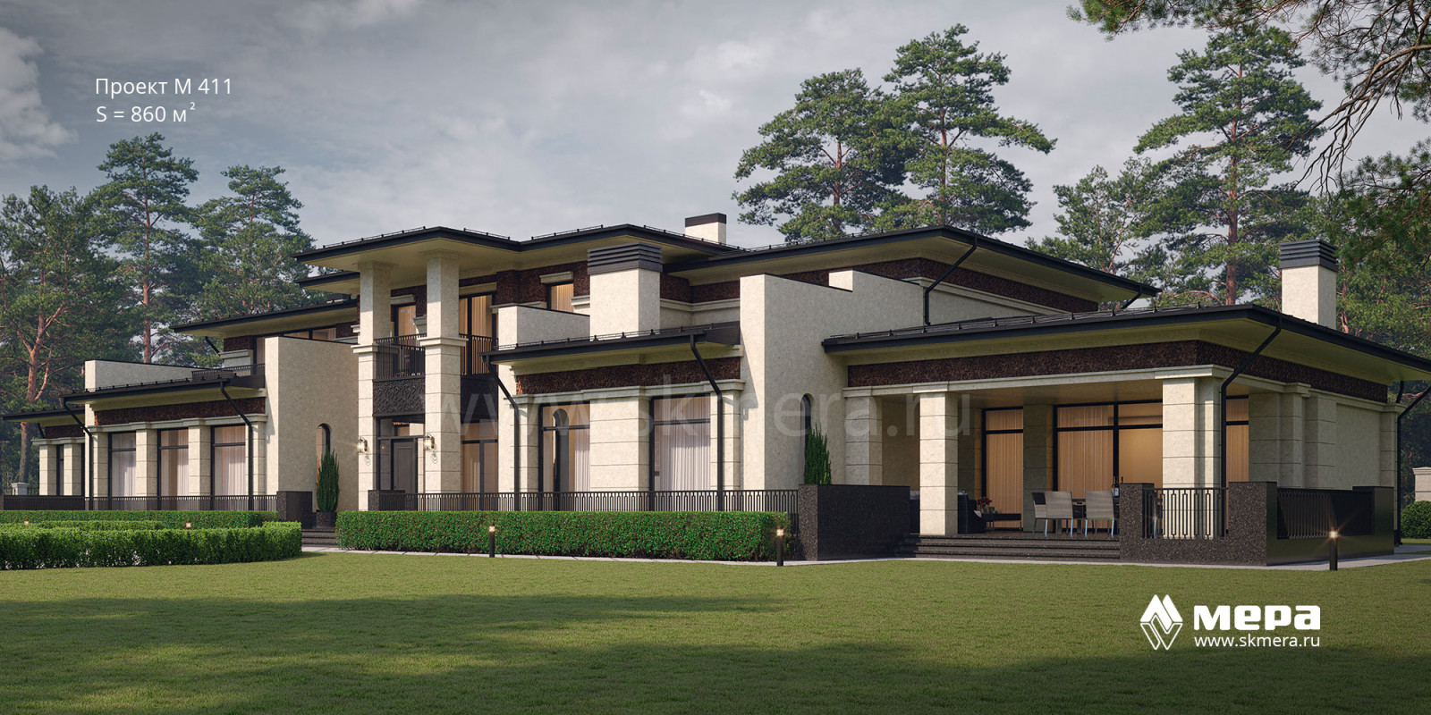 Проекты современных каменных домов