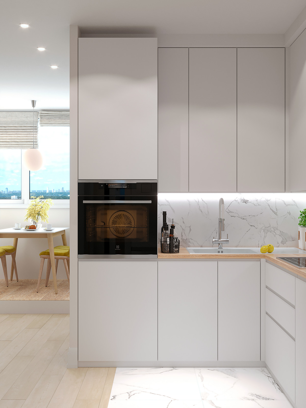 "Три в одном". Квартира в Краснознаменске