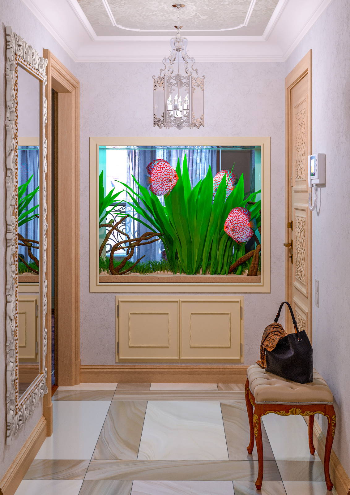 Дизайн евродвушки в ЖК Гранвиль