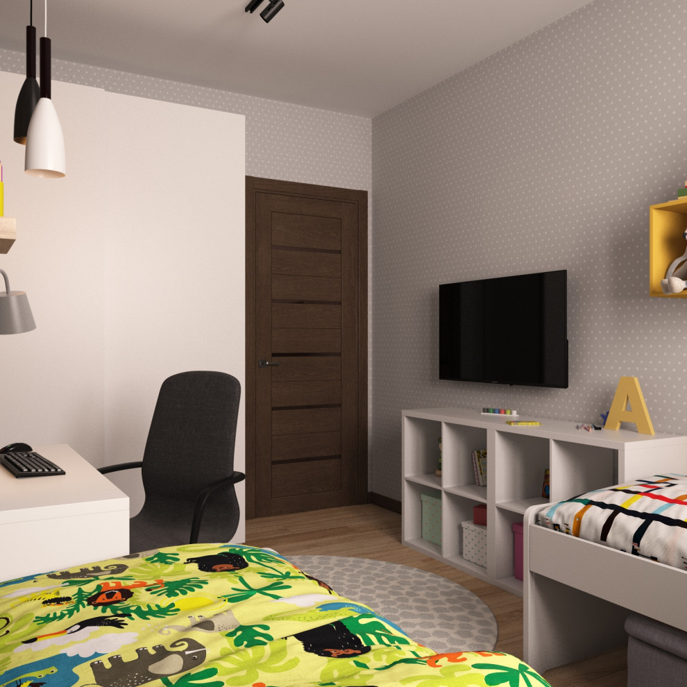 Дизайн детской для мальчика и девочки