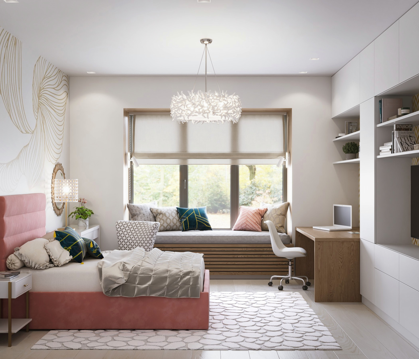 Обложка проекта: Тишина. Коттедж в сосновом бору