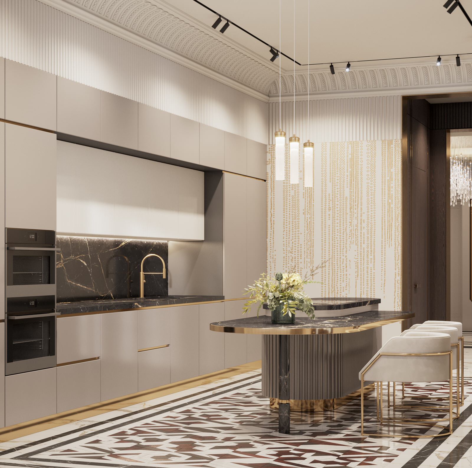 Квартира 156м², ЖК Duderhof Club