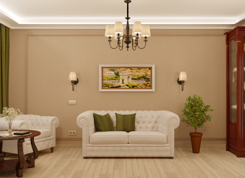 Визуализация гостиной