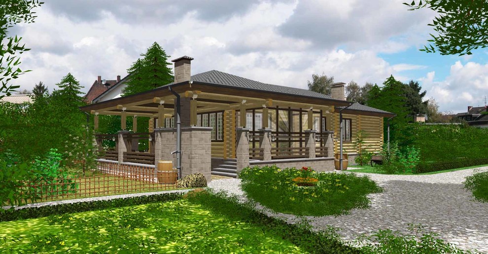 Обложка проекта: банька 100 кв.м.