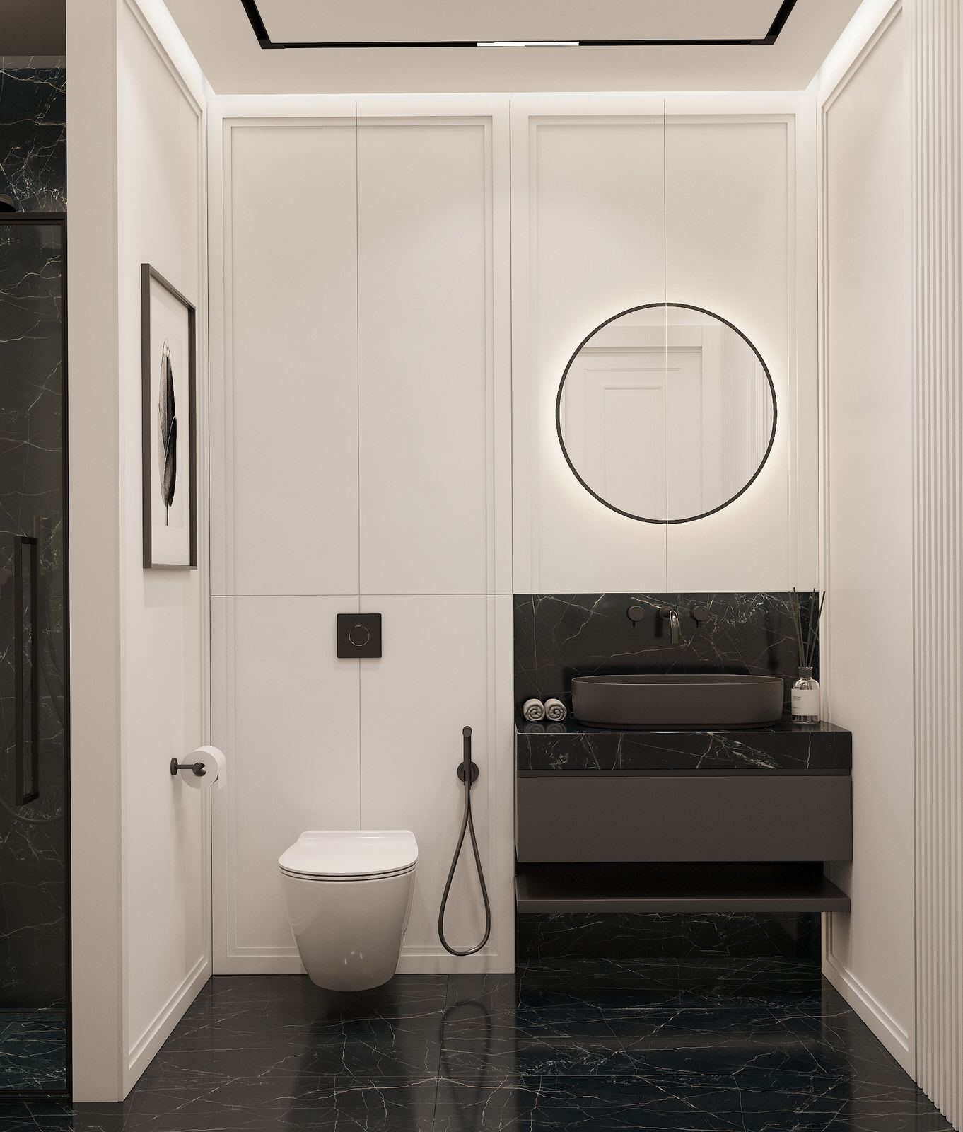 Квартира в стиле неоклассика, Мкр. «Бутово Парк», 68 кв.м.