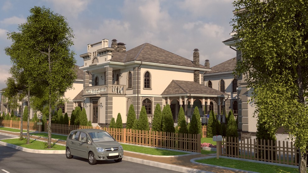 Обложка проекта: Коттеджный посёлок в Бухаре