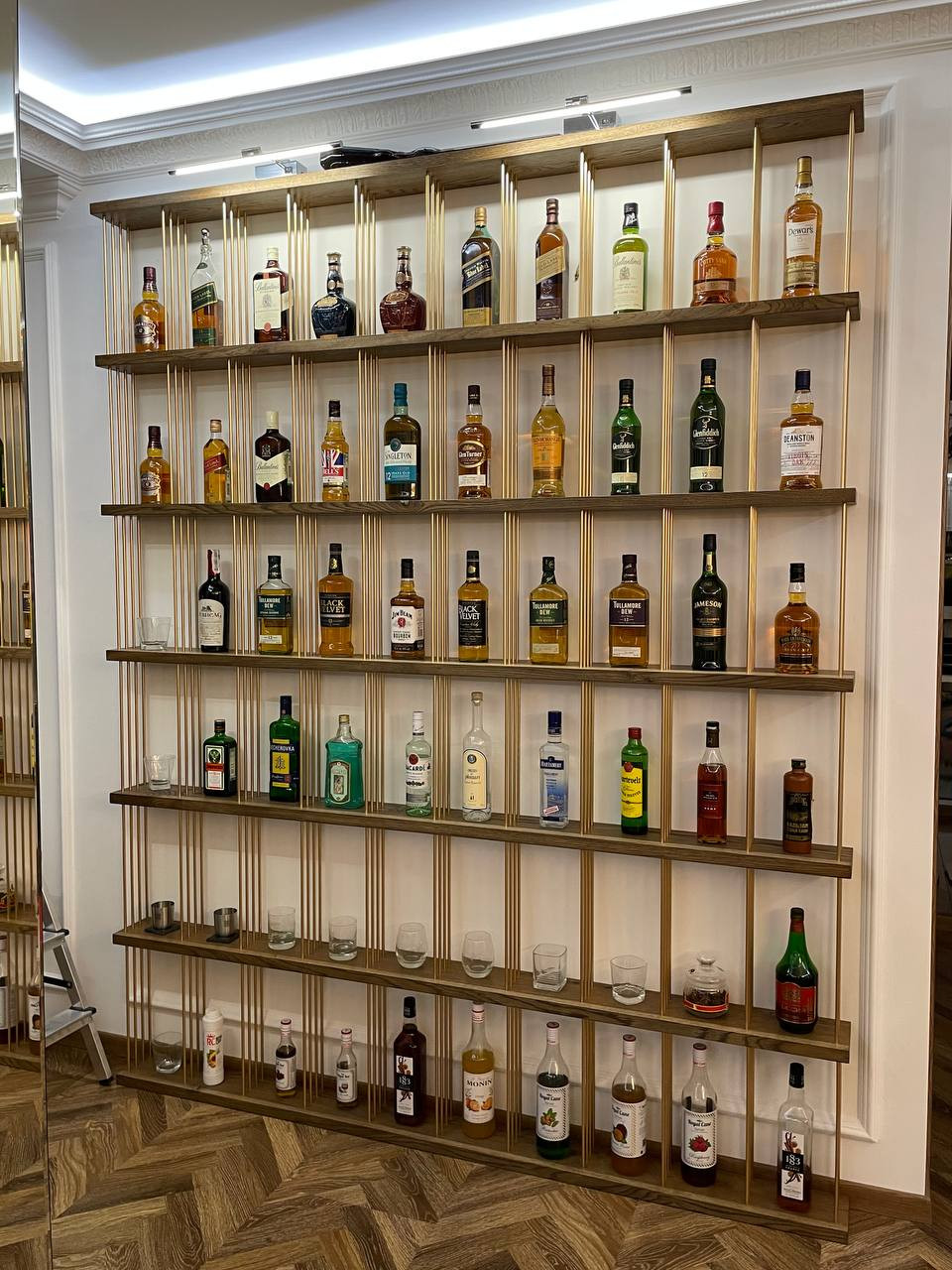 Винный стеллаж на заказ