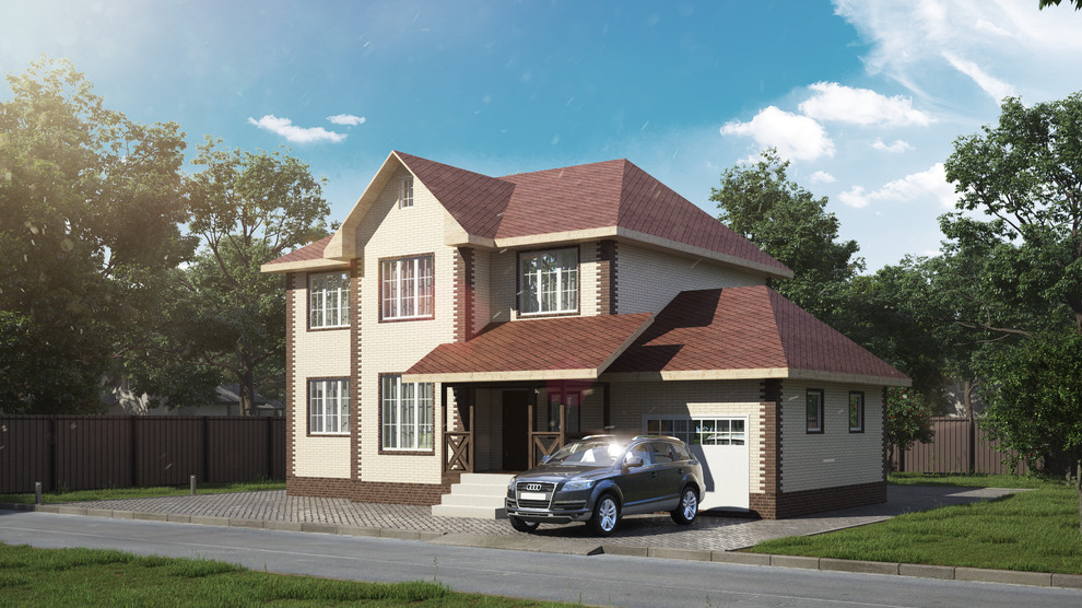 Визуализация фасада