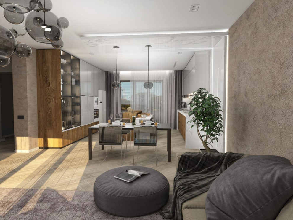 Небольшой домик в пригороде.