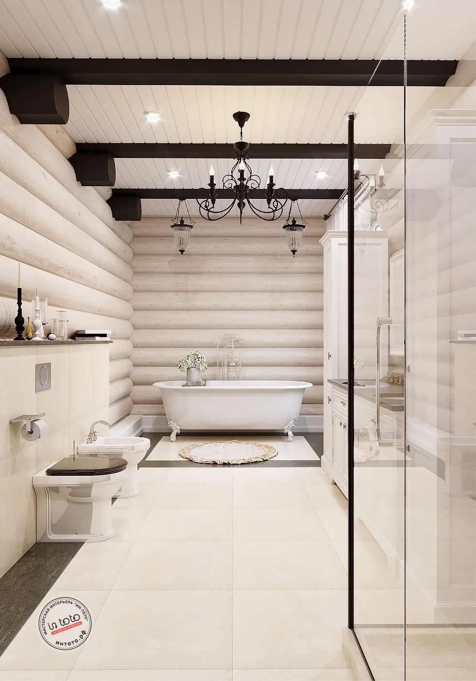 Дом из кругляка в Иркутске